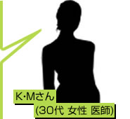 K・M 様(30代 女性 医師)
