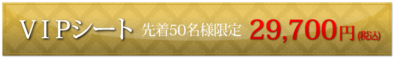 VIPシート:先着50名様限定 29,700円(税込)