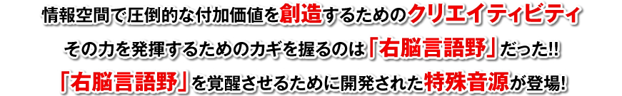 あなたの能力と人生をどんどん変える具体的かつ実践的な訓練が満載！わずか数日で満席、キャンセル待ちとなった天才認知科学者のライブセミナーがDVDとなって登場！