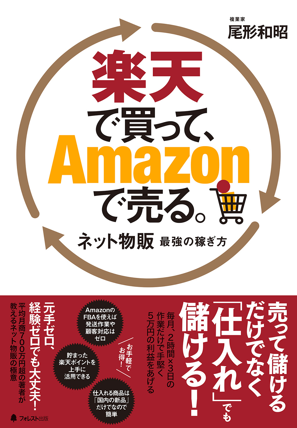 楽天で買って、Amazonで売る。