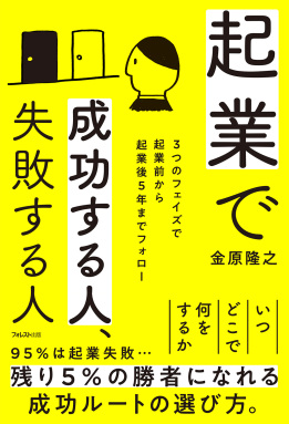 起業で成功する人、失敗する人