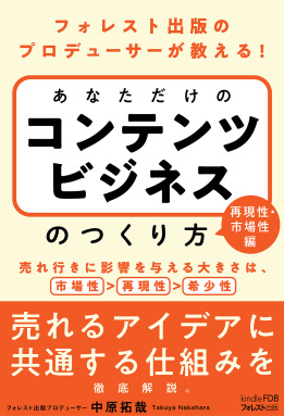 フォレスト出版のプロデューサーが教える！あなただけのコンテンツビジネスのつくり方【再現性＆市場性編】