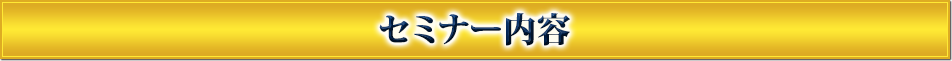 セミナー内容