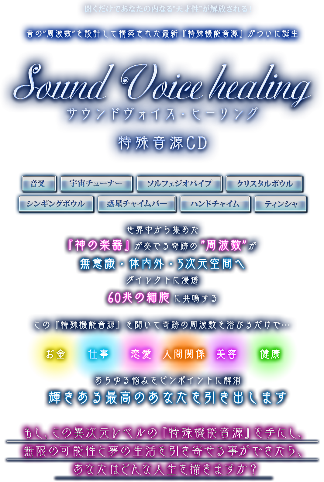 サウンド ヴォイス・ヒーリング特殊音源プログラム【スタンダードコース】（通常価格） | フォレスト出版