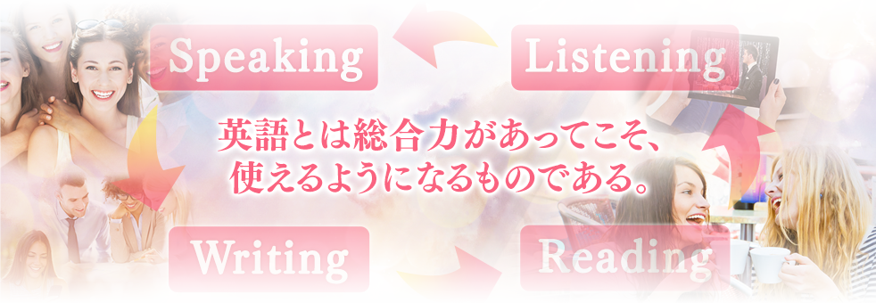 英語とは総合力があってこそ、使えるようになるものである。