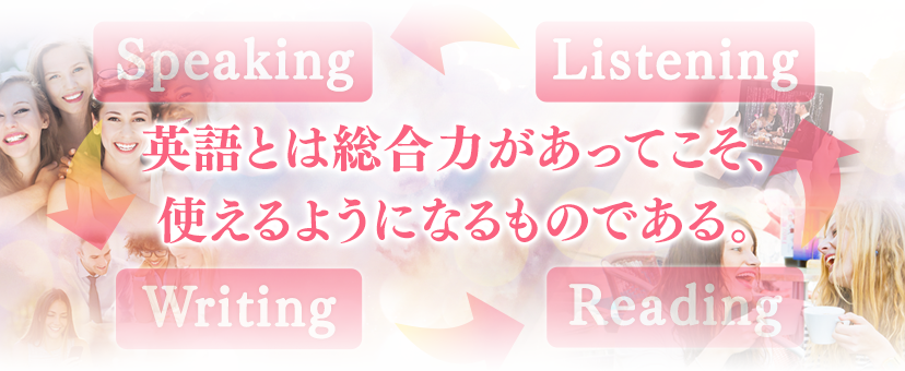 英語とは総合力があってこそ、使えるようになるものである。