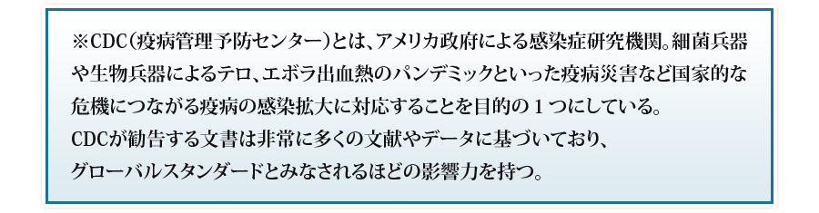 CDC(疫病管理予防センター)
