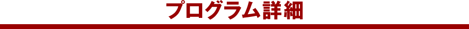 プログラム詳細