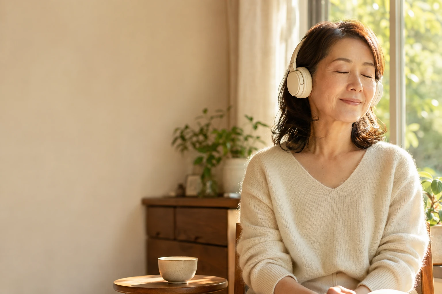 自宅で音源を聴く時間のイメージ