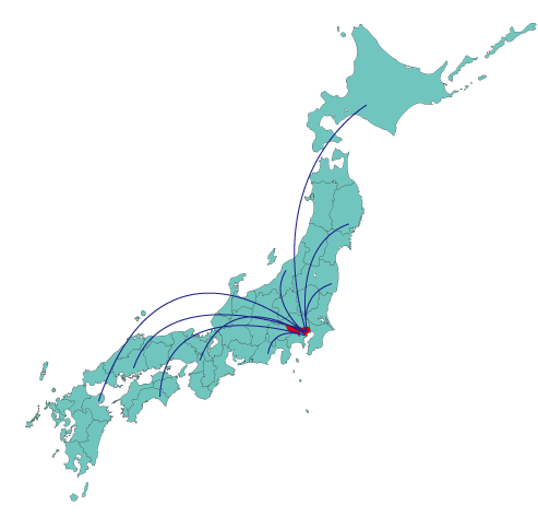 とにかく東京から脱出したい！